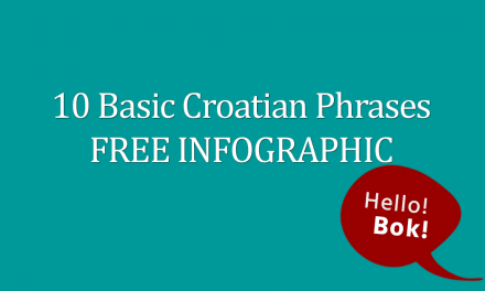 10 Basic Croatian Phrases FREE Infographic