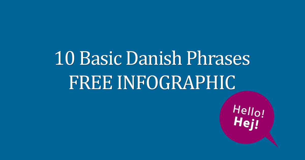 10 Basic Danish Phrases FREE Infographic