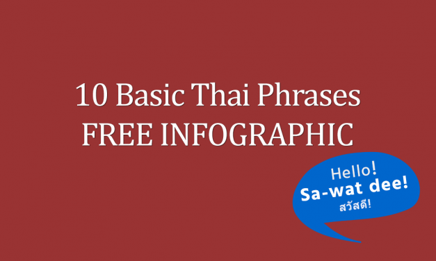 10 Basic Thai Phrases FREE Infographic